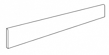 Atlas Concorde Volcano Battiscopa Bianco 7,2x60